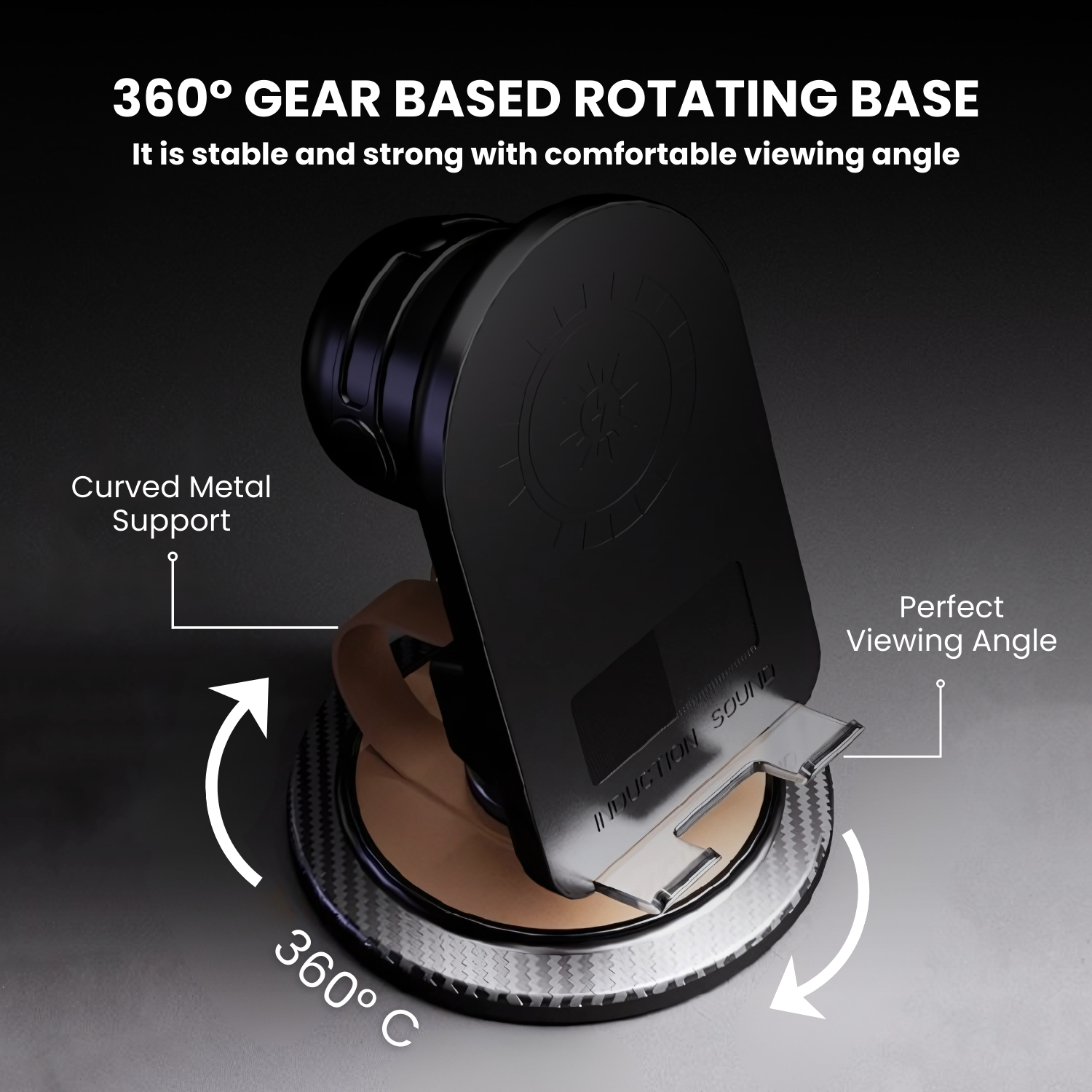 Remaxx Echo Multi-Functional Induction HIFI Speaker with Phone holder