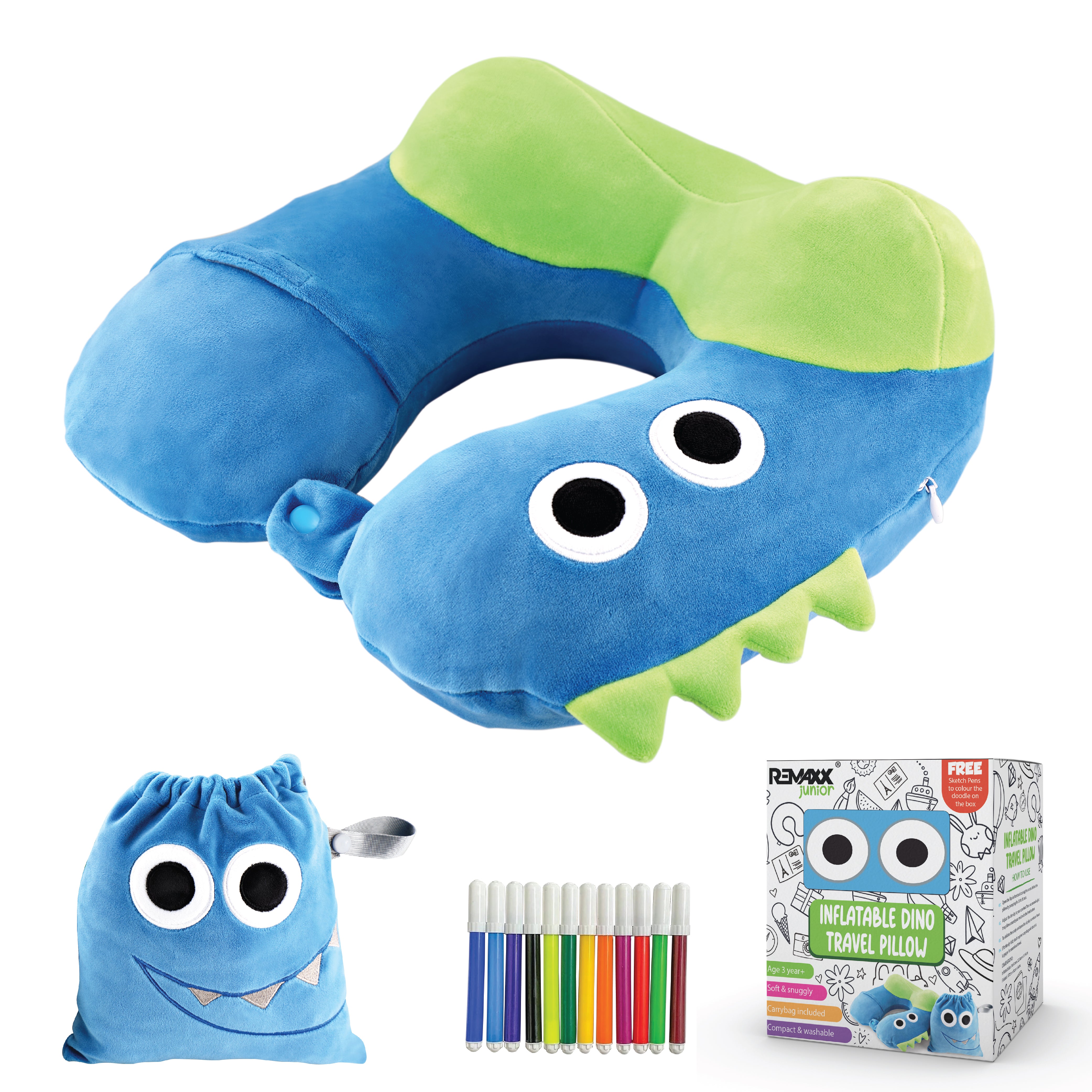 REMAXX Kids Travel Neck Pillow