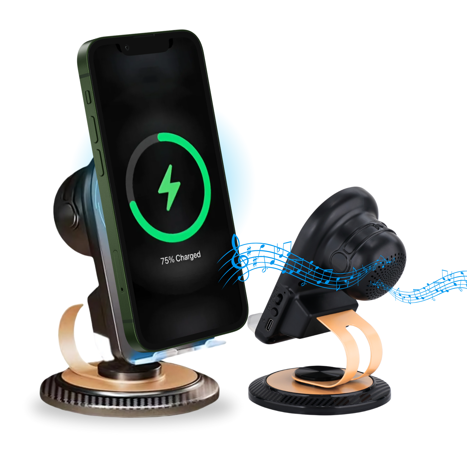 Remaxx Echo Multi-Functional Induction HIFI Speaker with Phone holder
