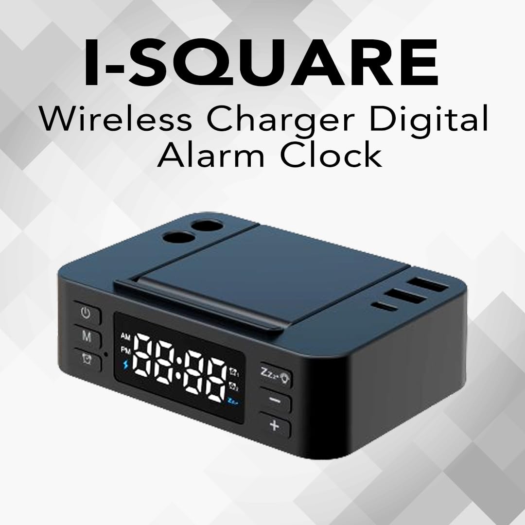 REMAXX Digital Alarm Clock i-square