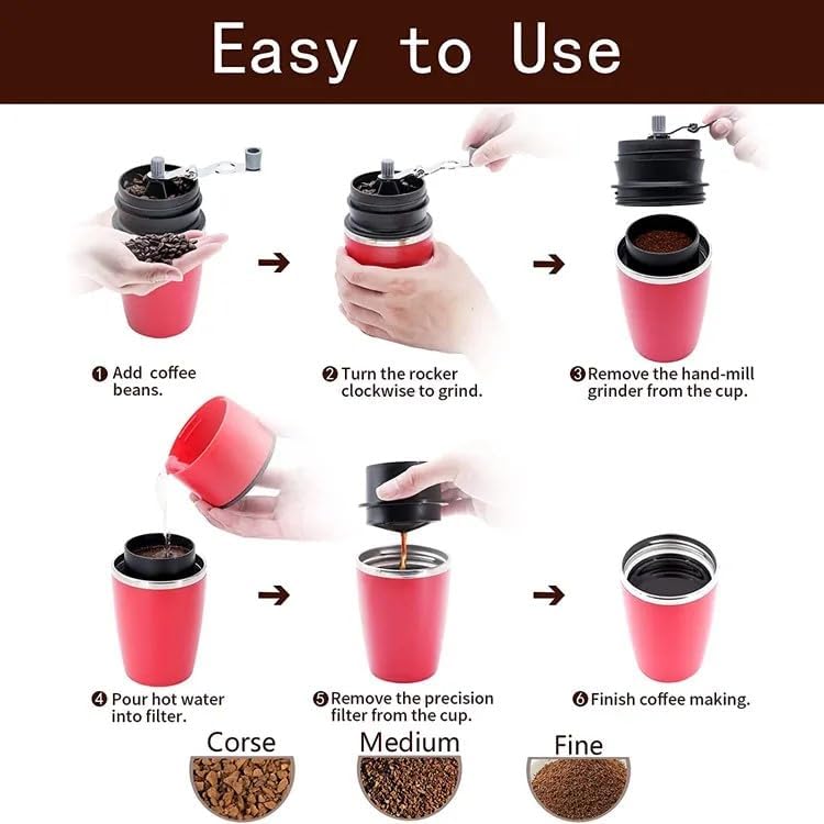 REMAXX All in one Portable Manual Coffee Maker