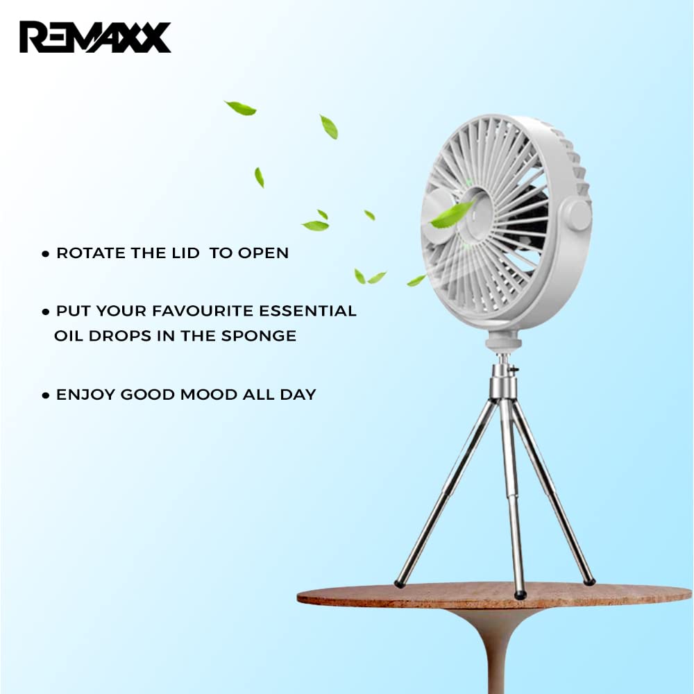 REMAXX 2 in 1 Portable Table Fan (tripod fan)