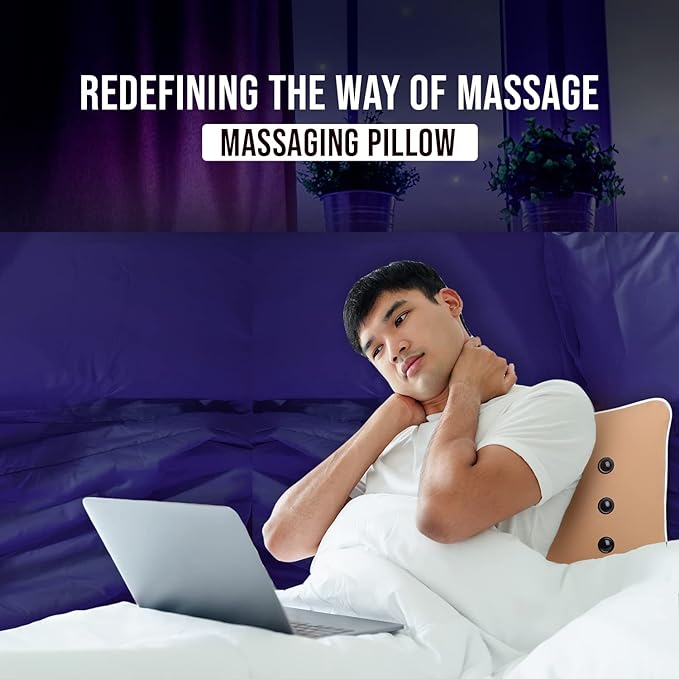 REMAXX Electric Vibrating Massager Pillow