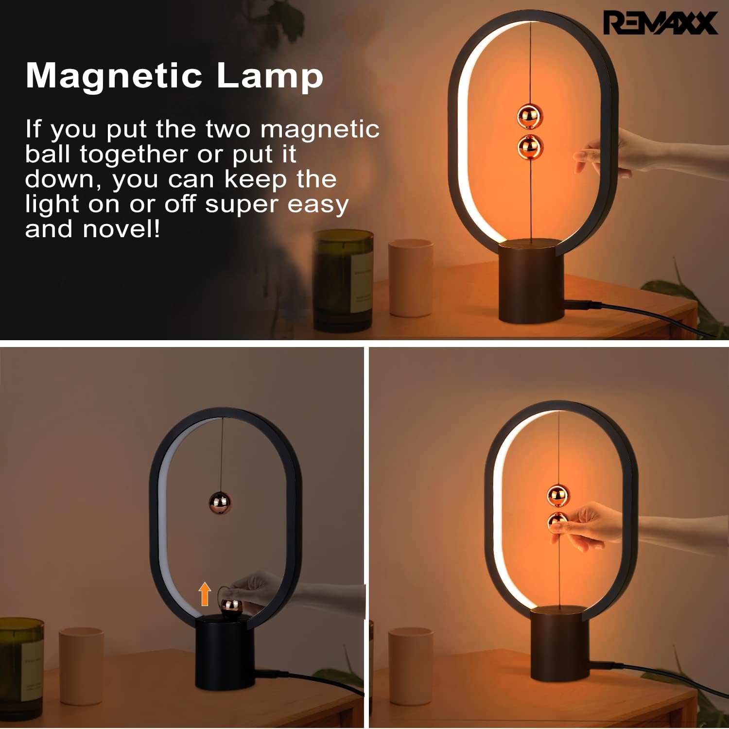 REMAXX Magnetic Table Lamp