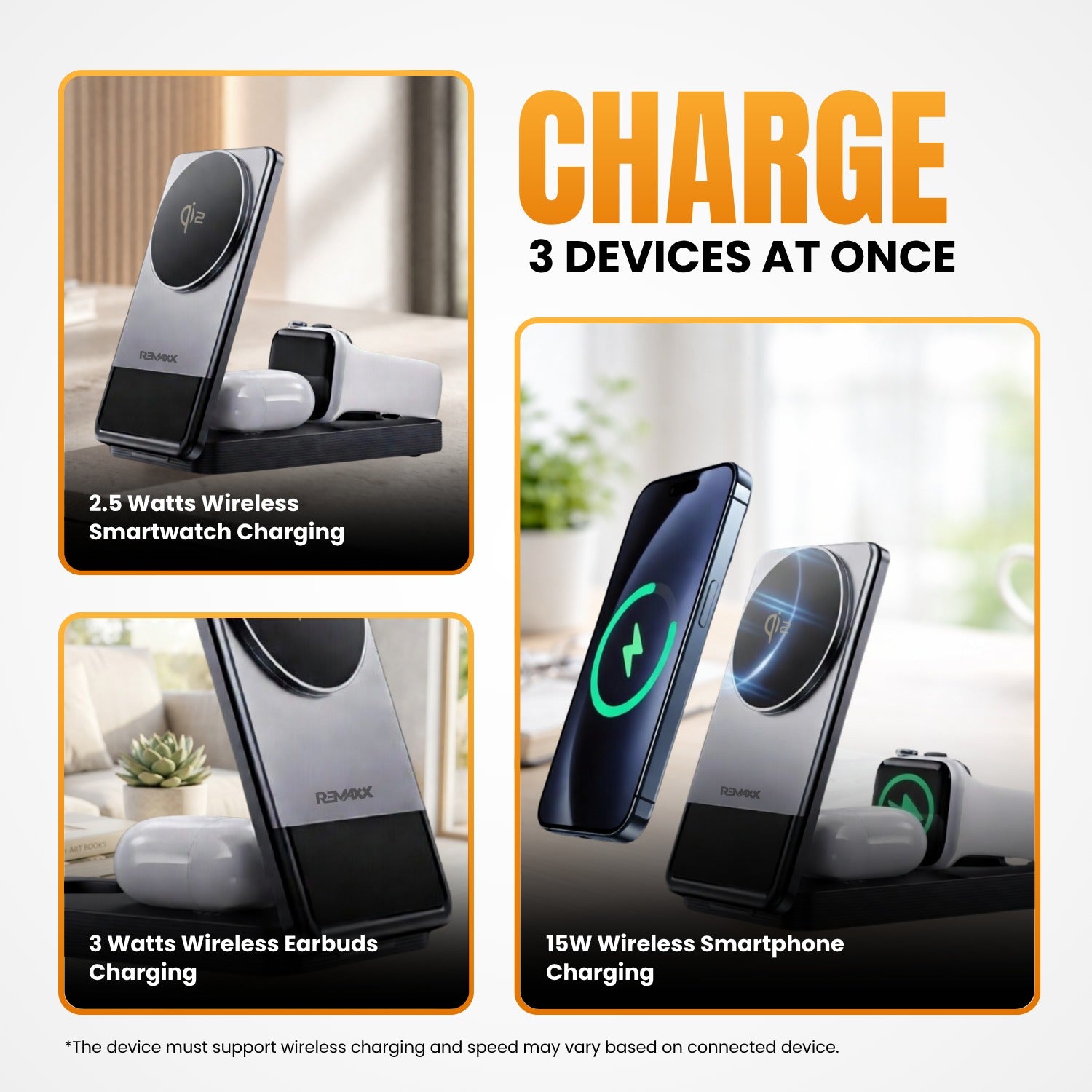 Remaxx Magtrix 10 - 3-in-1 Wireless Power Bank 10000mAh